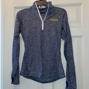 Women’s Choate Nike Dry-fit Quarter zip, Size S